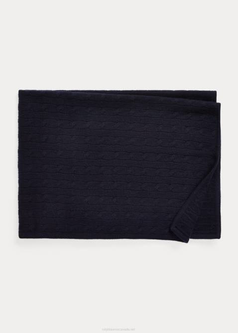 Baby Ralph Lauren Cashmere Blanket 4DJ28075 College Navy