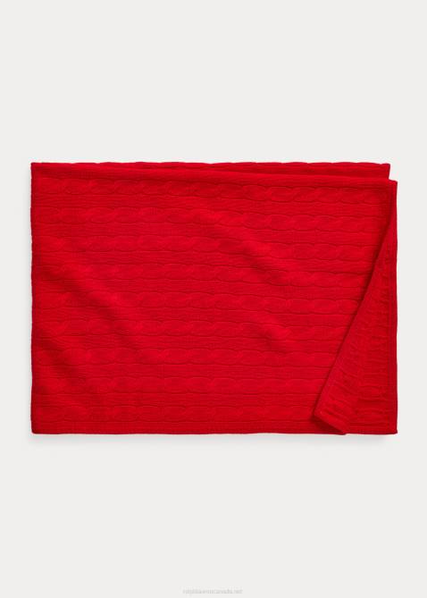 Baby Ralph Lauren Cashmere Blanket 4DJ28076 RL 2000 Red
