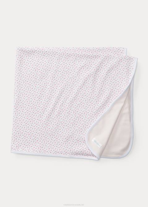 Baby Ralph Lauren Floral-Print Blanket 4DJ28081 Multi
