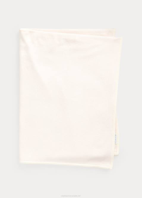 Baby Ralph Lauren Reversible Cashmere Blanket 4DJ28342 Morning Pink