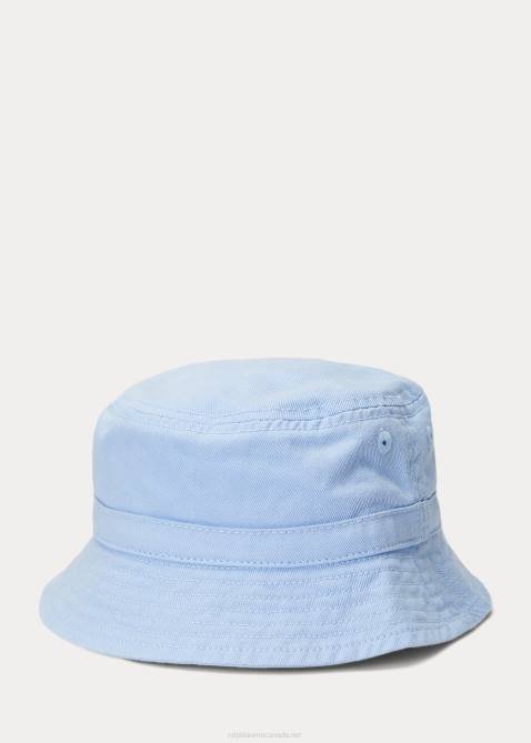 Baby Ralph Lauren Polo Bear Cotton Twill Bucket Hat 4DJ28338