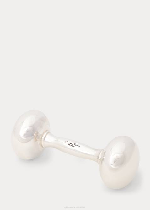 Baby Ralph Lauren Sterling Silver Rattle 4DJ28110 Silver