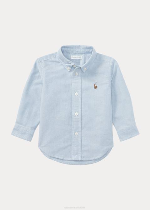 Baby Ralph Lauren The Iconic Oxford Shirt 4DJ27889 Blue