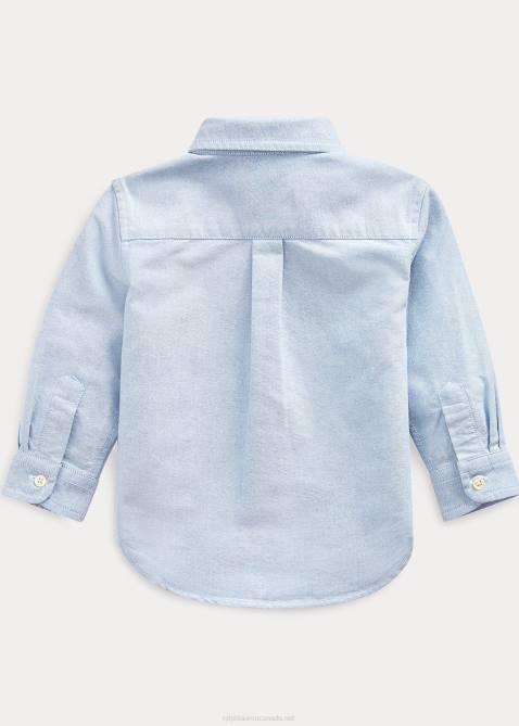 Baby Ralph Lauren The Iconic Oxford Shirt 4DJ27889 Blue