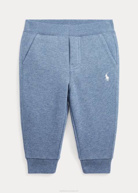 Baby Ralph Lauren Fleece Jogger Pant 4DJ28310 Painters Blue Heather