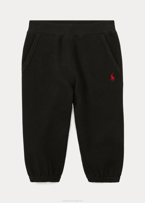 Baby Ralph Lauren Fleece Sweatpant 4DJ27982 Black