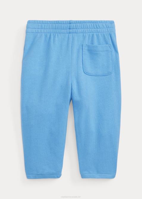 Baby Ralph Lauren Logo Spa Terry Sweatpant 4DJ28311 Harbor Island Blue