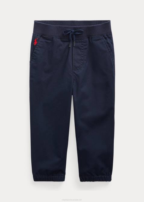 Baby Ralph Lauren Stretch Chino Pant 4DJ27971 Newport Navy