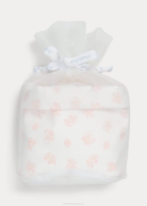 Baby Ralph Lauren Organic Cotton 4-Piece Gift Set 4DJ27821 Delicate Pink