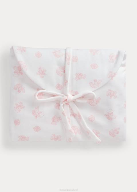 Baby Ralph Lauren Organic Cotton 5-Piece Gift Set 4DJ28217 Pink Multi