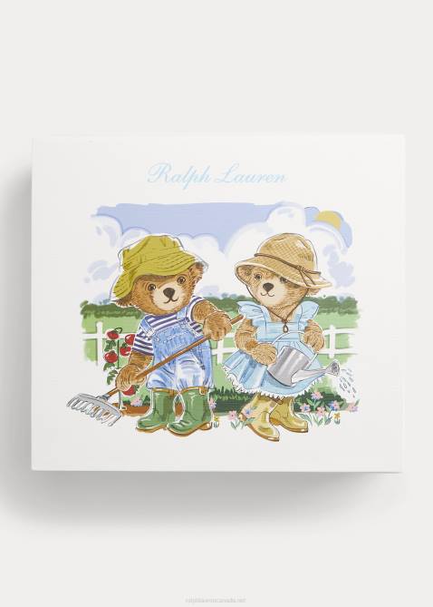 Baby Ralph Lauren Polo Bear Cotton 5-Piece Gift Set 4DJ27822 Girl Garden Bear
