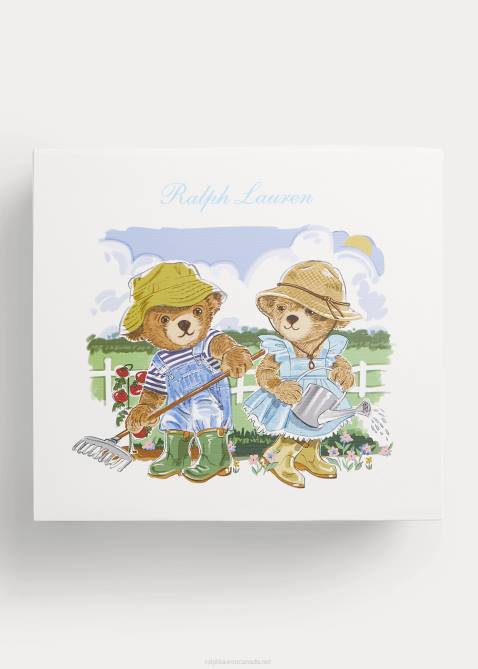 Baby Ralph Lauren Polo Bear Cotton 5-Piece Gift Set 4DJ27829 Boy Garden Bear