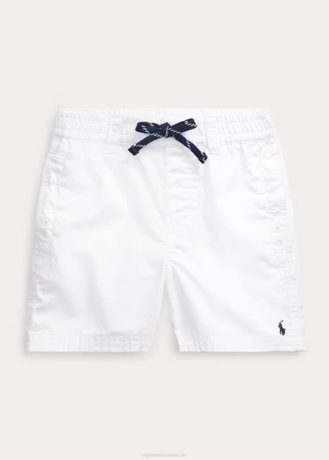 Baby Ralph Lauren Cotton Chino Short 4DJ27909 White