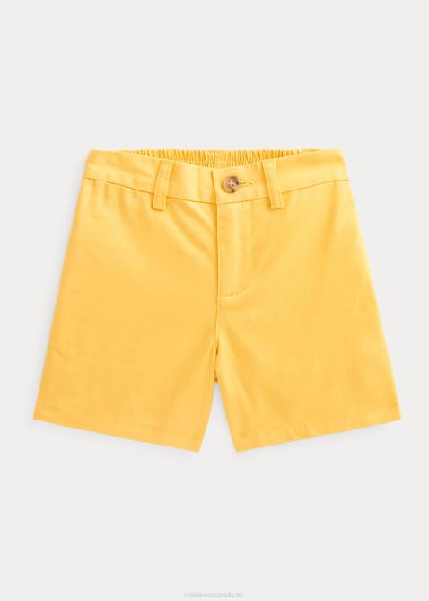 Baby Ralph Lauren Flex Abrasion Twill Short 4DJ27915 Beach Yellow
