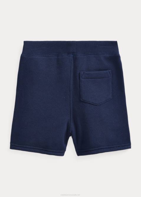 Baby Ralph Lauren Logo Fleece Short 4DJ28288 Cruise Navy