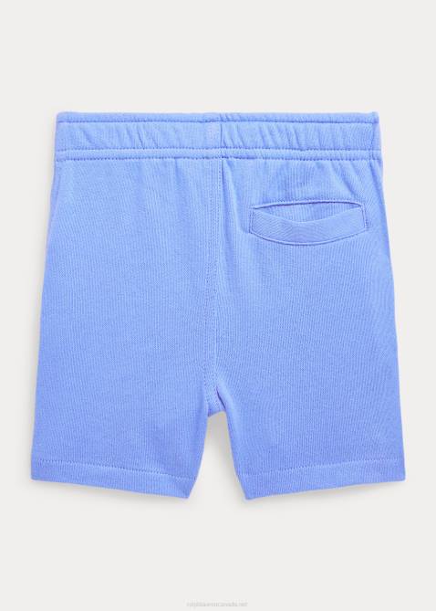 Baby Ralph Lauren Logo Spa Terry Short 4DJ27922 Harbor Island Blue