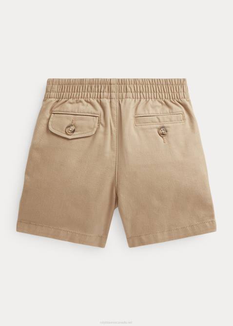 Baby Ralph Lauren Polo Prepster Flex Abrasion Twill Short 4DJ27903 Khaki Hill