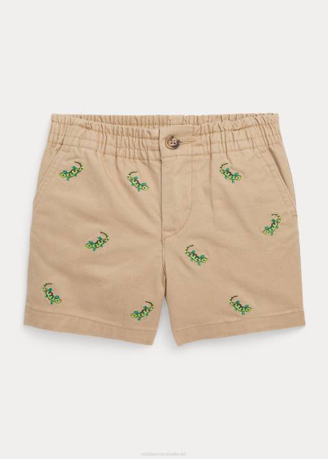 Baby Ralph Lauren Polo Prepster Stretch Chino Short 4DJ28285 Vintage Khaki