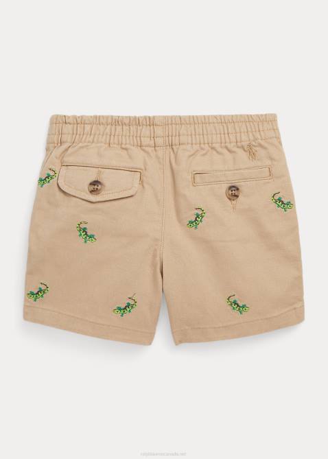 Baby Ralph Lauren Polo Prepster Stretch Chino Short 4DJ28285 Vintage Khaki