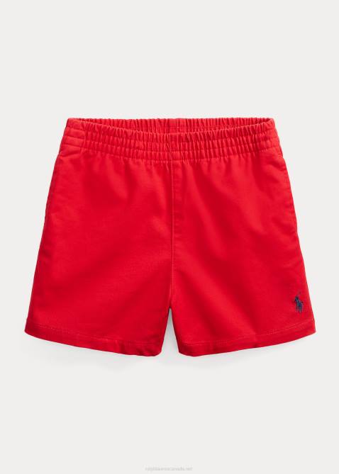 Baby Ralph Lauren Stretch Chino Short 4DJ27901 Rl2000 Red