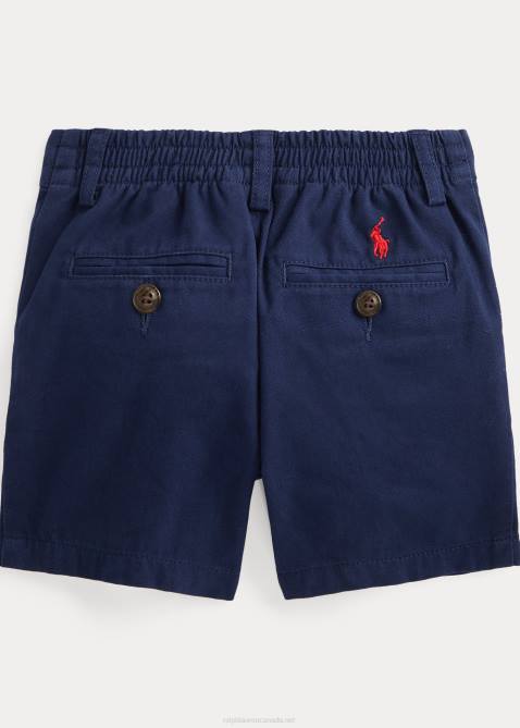 Baby Ralph Lauren Stretch Chino Short 4DJ27908 Newport Navy