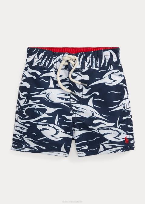 Baby Ralph Lauren Sanibel Swim Trunk 4DJ27945 Shark
