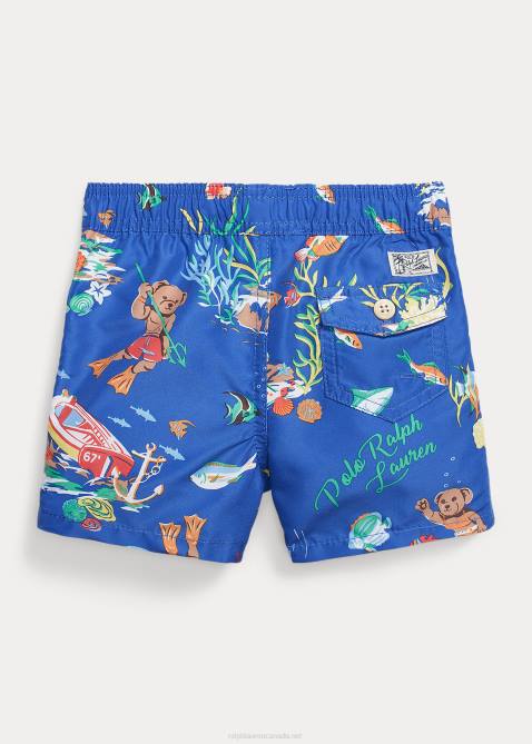 Baby Ralph Lauren Traveler Polo Bear Swim Trunk 4DJ27930 Leagues Below