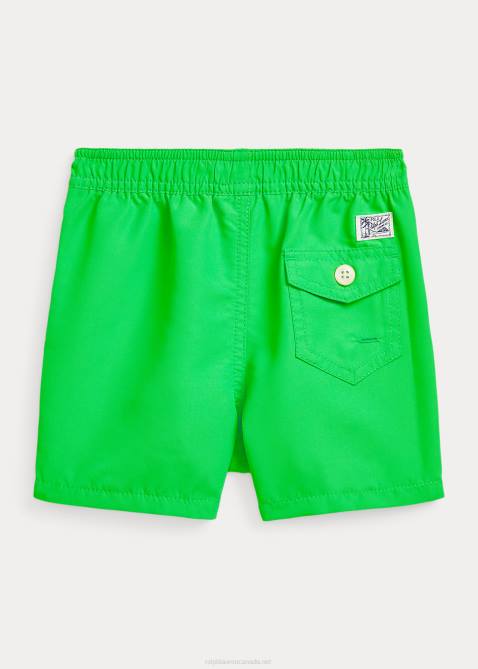 Baby Ralph Lauren Traveler Polo Bear Swim Trunk 4DJ27942 Tucan Green