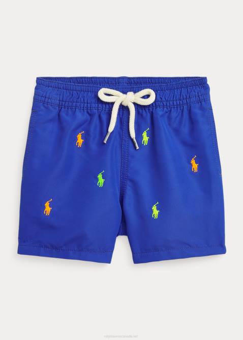 Baby Ralph Lauren Traveler Swim Trunk 4DJ27938 Rugby Royal