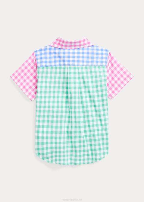 Baby Ralph Lauren Poplin Short-Sleeve Fun Shirt 4DJ28277 Fun Shirt