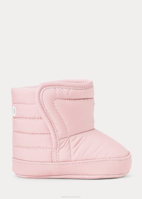 Baby Ralph Lauren Hamilten II EZ Boot 4DJ28349 Light Pink Nylon