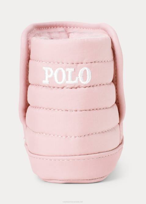 Baby Ralph Lauren Hamilten II EZ Boot 4DJ28349 Light Pink Nylon