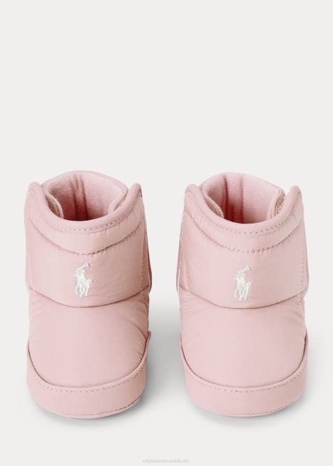 Baby Ralph Lauren Hamilten II EZ Boot 4DJ28349 Light Pink Nylon