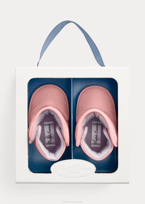 Baby Ralph Lauren Hamilten II EZ Boot 4DJ28349 Light Pink Nylon