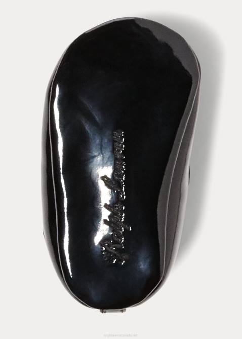 Baby Ralph Lauren Allie Faux-Leather Ballet Flat 4DJ28137 Black Patent