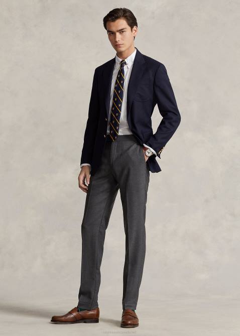 Men Ralph Lauren Classic Fit Featherweight Twill Shirt 4DJ2804 White