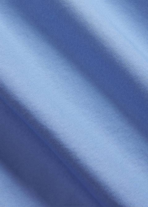 Men Ralph Lauren Classic Fit Garment-Dyed Oxford Shirt 4DJ2486 Harbor Island Blue