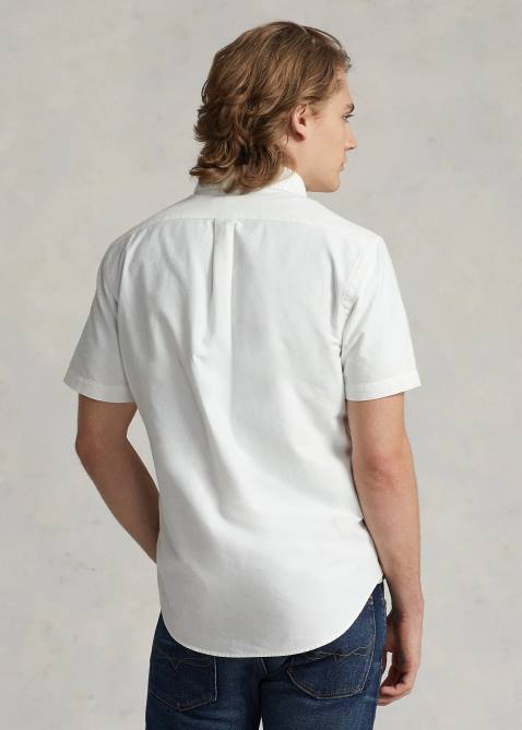 Men Ralph Lauren Classic Fit Oxford Shirt 4DJ2654 White