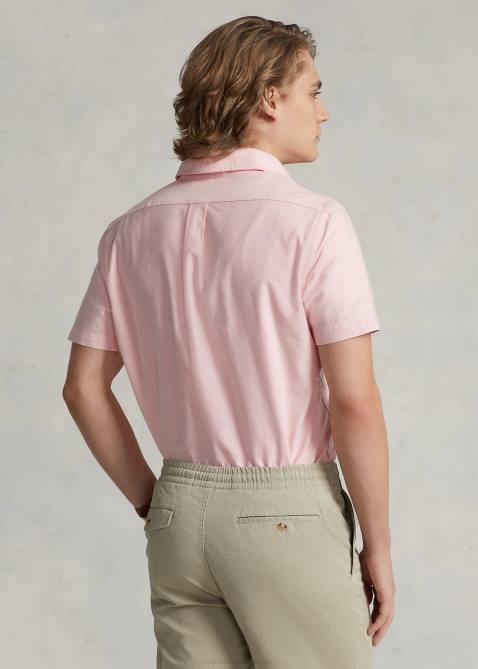 Men Ralph Lauren Classic Fit Oxford Shirt 4DJ2655 Pink