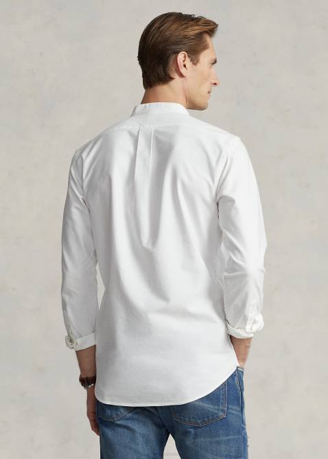 Men Ralph Lauren Classic Fit Oxford Shirt 4DJ2760 White