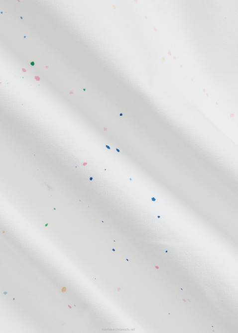 Men Ralph Lauren Classic Fit Paint-Splatter Oxford Shirt 4DJ2696 Preppy Paintsplatter