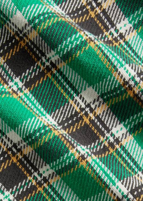 Men Ralph Lauren Classic Fit Plaid Flannel Workshirt 4DJ28531 Green Multi