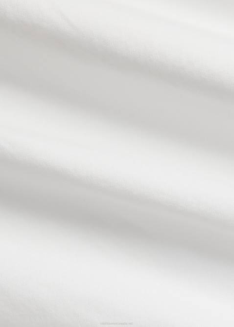 Men Ralph Lauren Classic Fit Polo Bear Oxford Shirt 4DJ2657 White Spring Bear