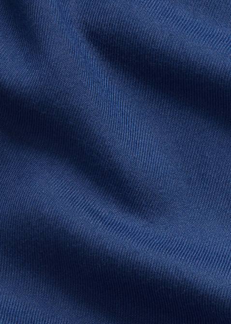 Men Ralph Lauren Classic Fit Print Gabardine Camp Shirt 4DJ2862 Sailfish