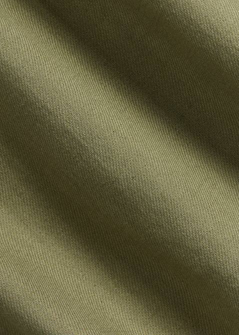 Men Ralph Lauren Classic Fit Twill Workshirt 4DJ2777 Sag Olive
