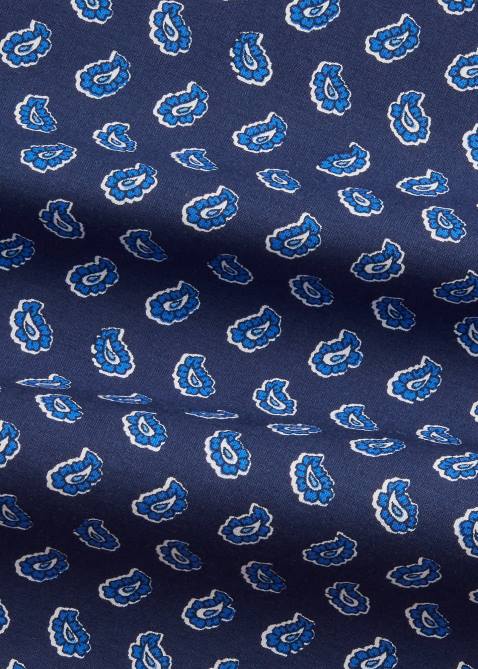 Men Ralph Lauren Foulard Stretch Poplin Shirt 4DJ21359 Gansett Foulard