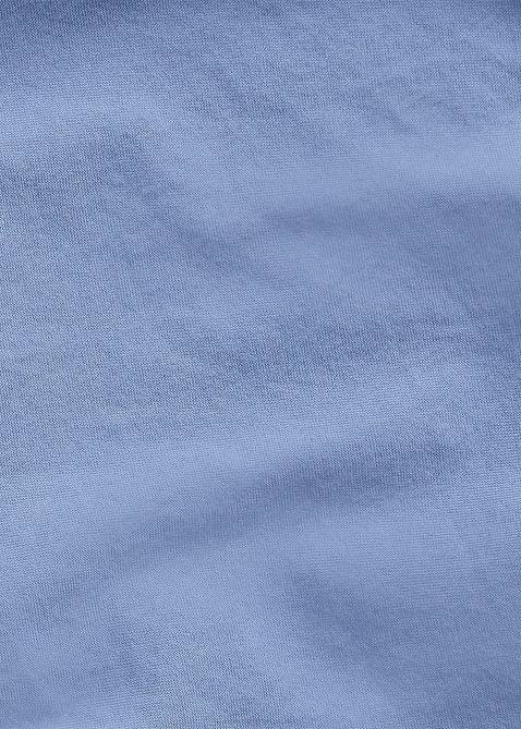 Men Ralph Lauren Garment-Dyed Oxford Shirt 4DJ21514 Bastille Blue