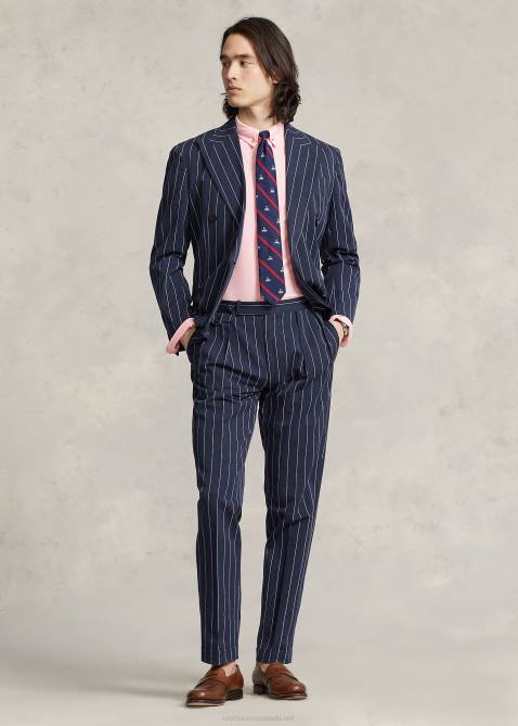 Men Ralph Lauren Slim Fit Stretch Oxford Shirt 4DJ2604 Pink