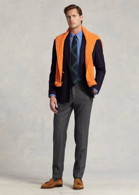 Men Ralph Lauren Stretch Poplin Shirt-All Fits 4DJ2367 Blue