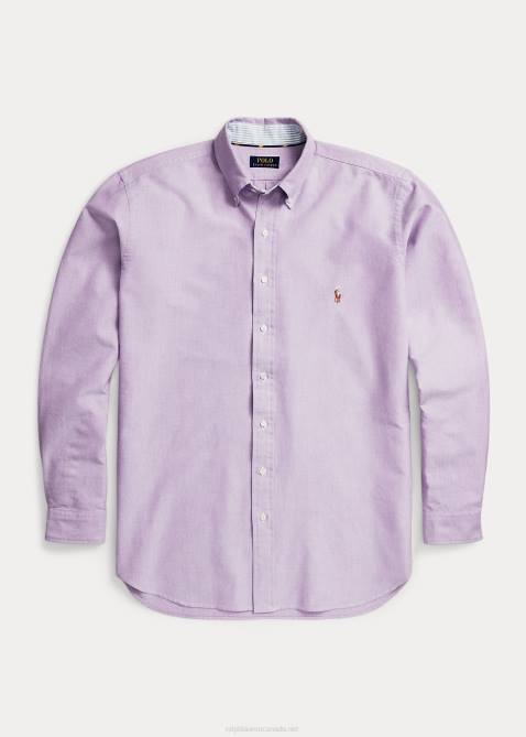 Men Ralph Lauren The Iconic Oxford Shirt 4DJ21435 Thistle